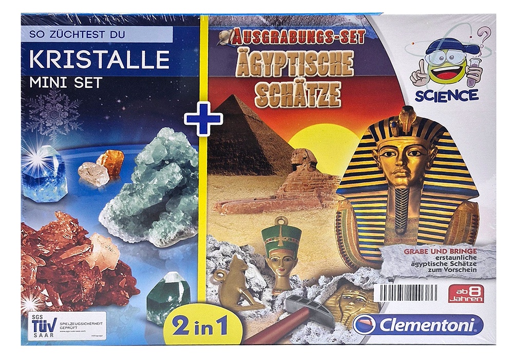 Clementoni Science - Experimentierkasten 2 in 1,