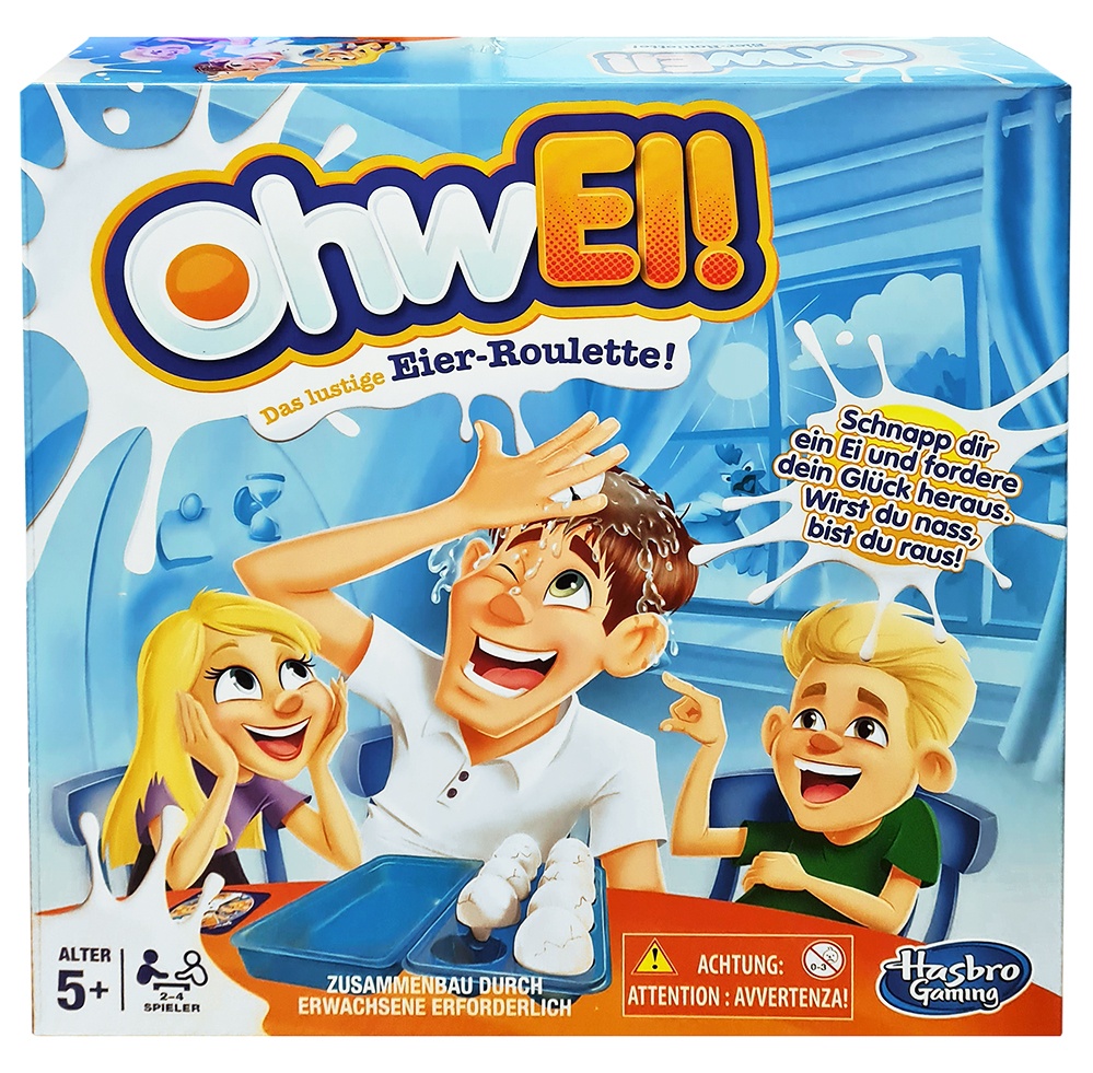 Hasbro Spiel OhwEi!  in Box ca 27x27x6,5cm