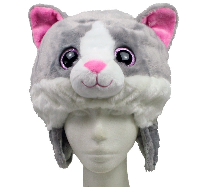 MioMio Plüsch-Mütze Katze