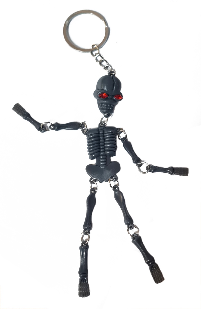 Skelett anSchlüsselanhänger ca 15 cm