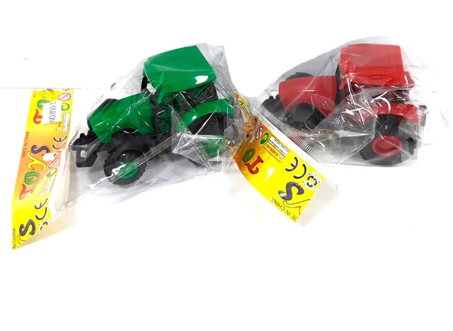 Traktor 2 fach sortiert ca  9 cm