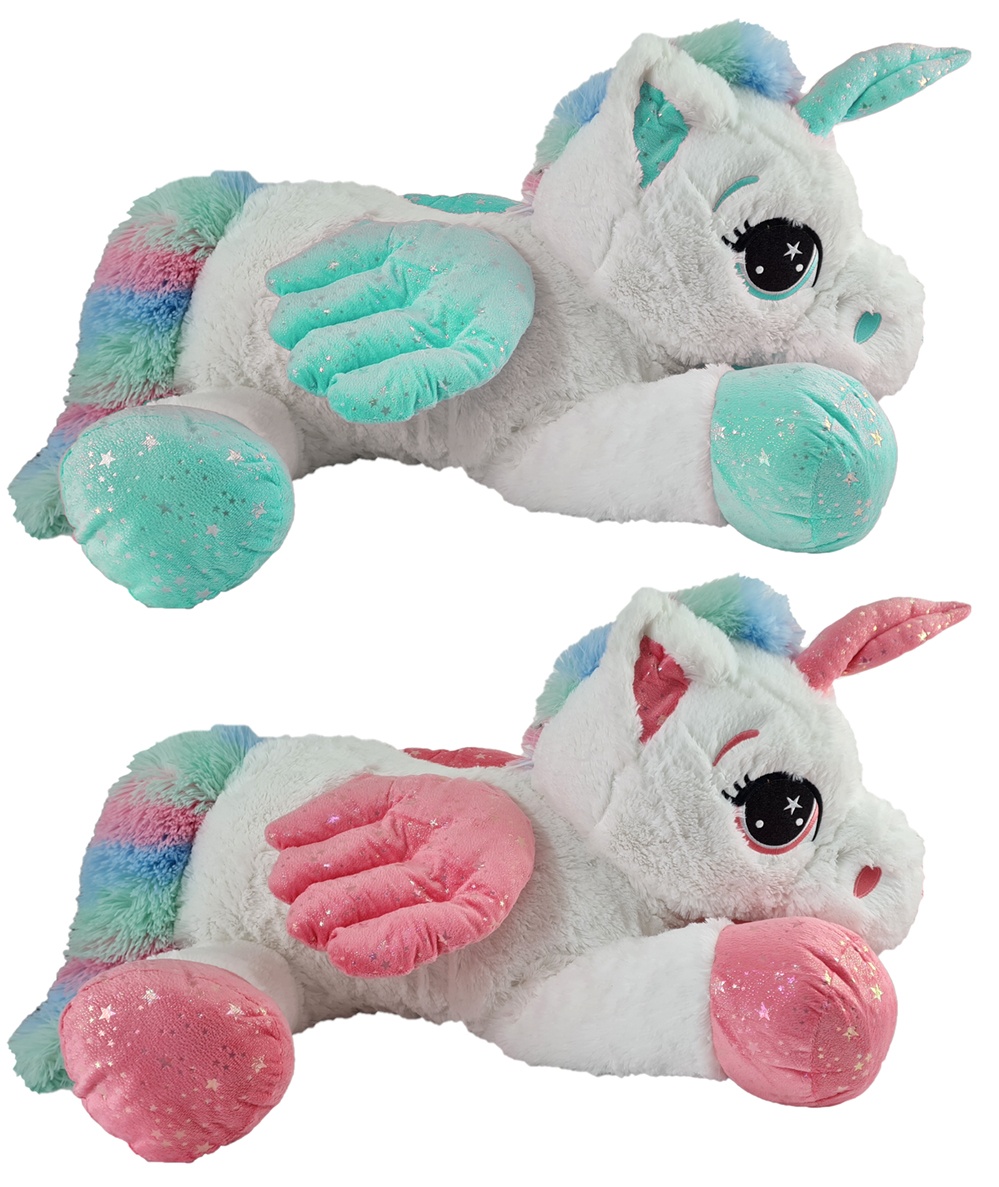 Einhorn Pegasus 2-farbig sortiert ca 90 cm