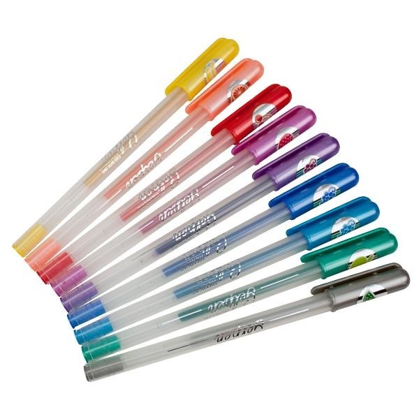 Gelstift Duft Gelstift mit Glitter farbig sortiert ca 14cm - Heinemann Großhandel