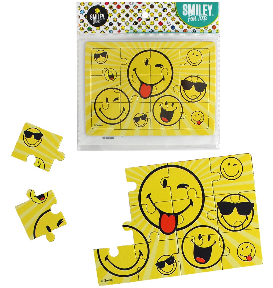 Smileyworld Puzzle 12 Teile ca 12x8,5cm