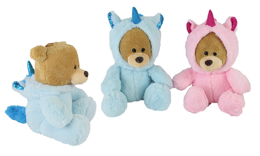 Einhorn-Bär CAJA 2 farbig sortiert - ca 25cm