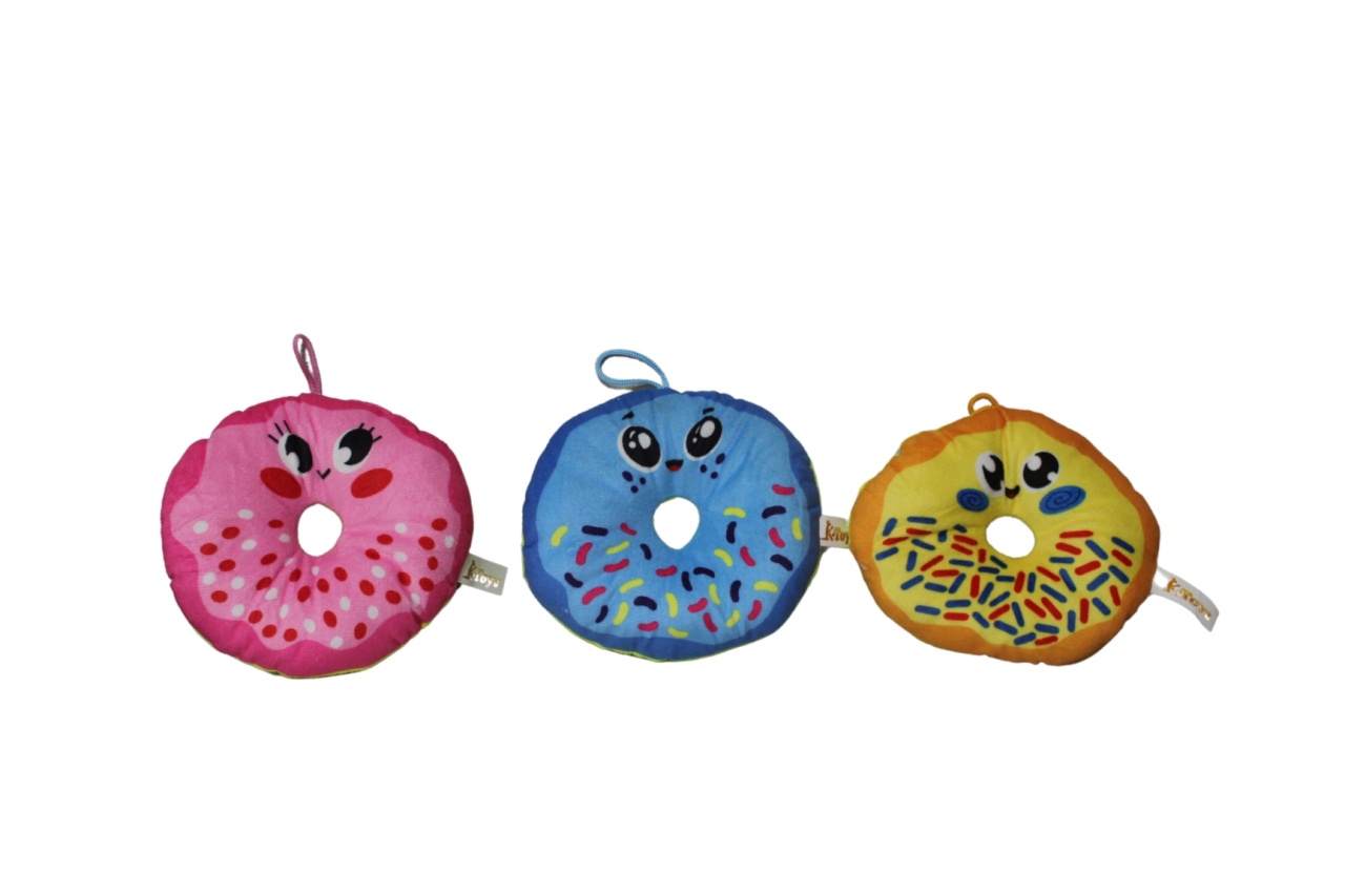 Donut 3 Farben sortiert ca 15cm