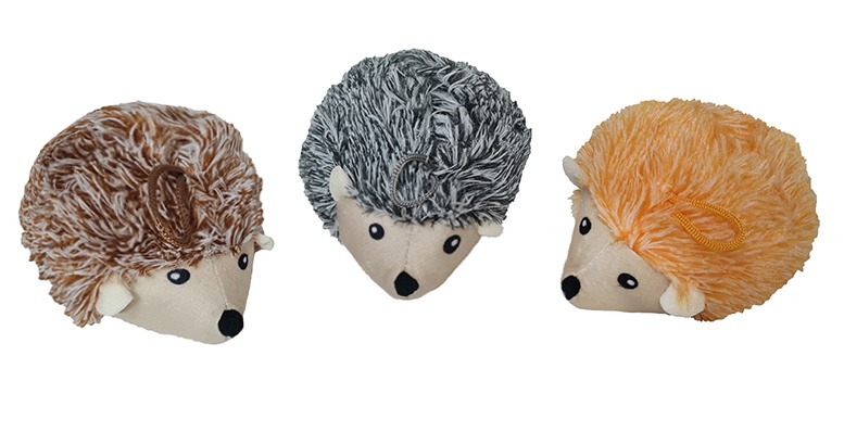 Igel 3 Farben sortiert ca 12 cm