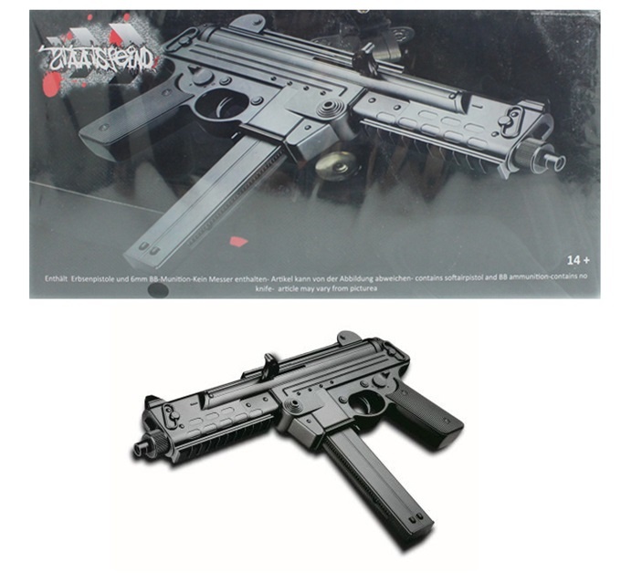 Kugelgewehr mit Magazin und Muniton ca 33 cm