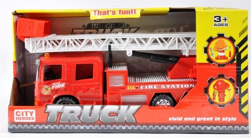Feuerwehrfahrzeug ca 30x14x8 cm