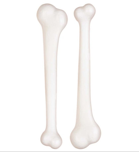 Knochen - weiß ca 23cm