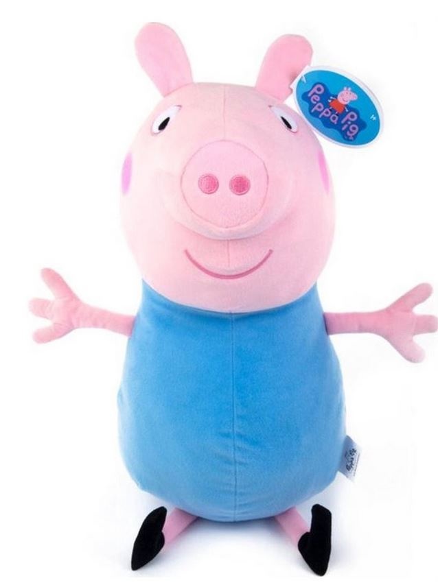 Sambro  Peppa Pig  Plüschfigur George ca 100 cm