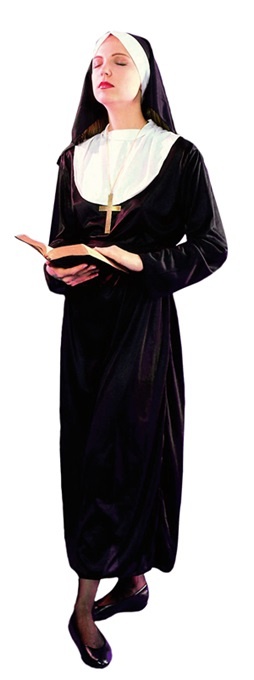 Kostüm - Nonne für Erwachsene