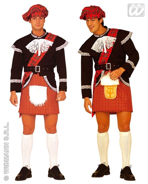 Kostüm - Kilt mit Überraschung