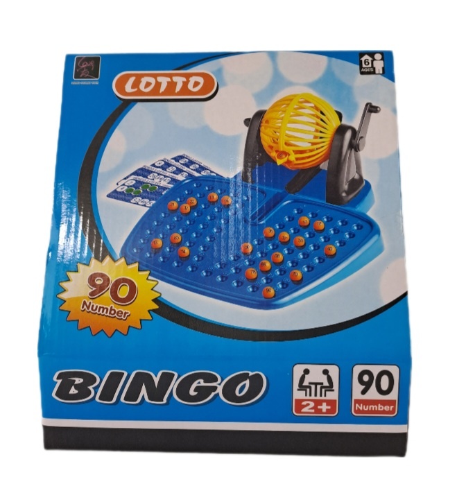 Bingo Spiel in Box ca 25x22,5x9,5cm