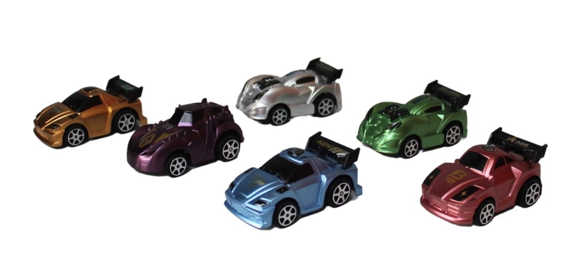 Rennauto 6 fach sortiert ca 7cm