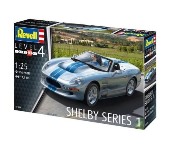 Revell 07039 - Modellbausatz, Shelby Series 1