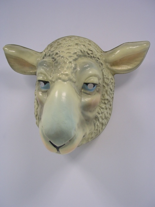 Maske Schaf