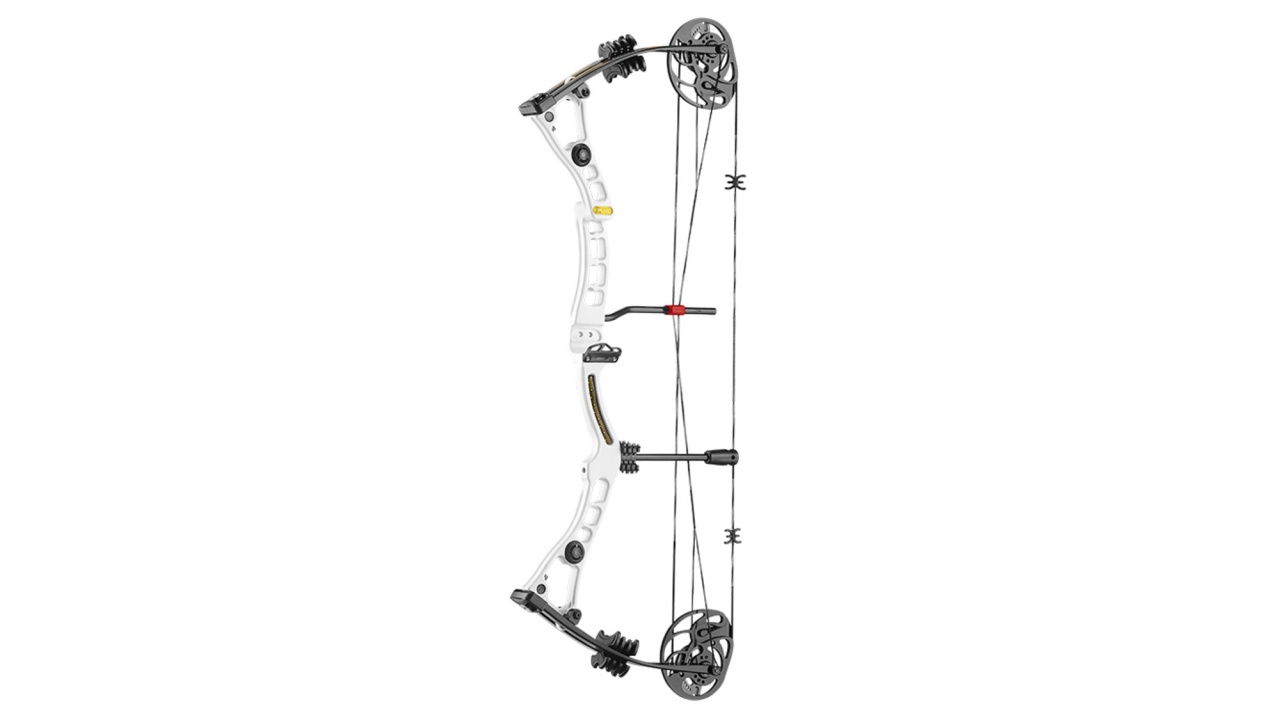 Bogen EK Axis white 60 lbs 32, weiß - ca 88cm