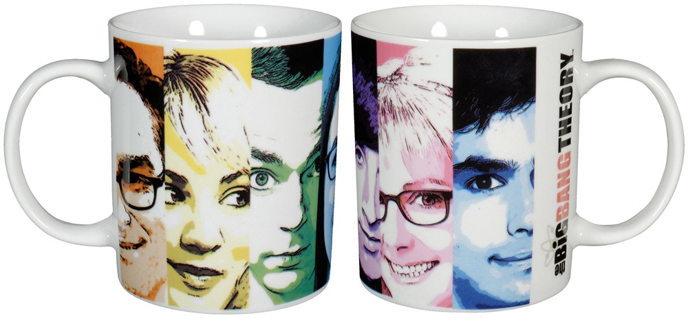 The Big Bang Theory - Kaffeetasse Faces