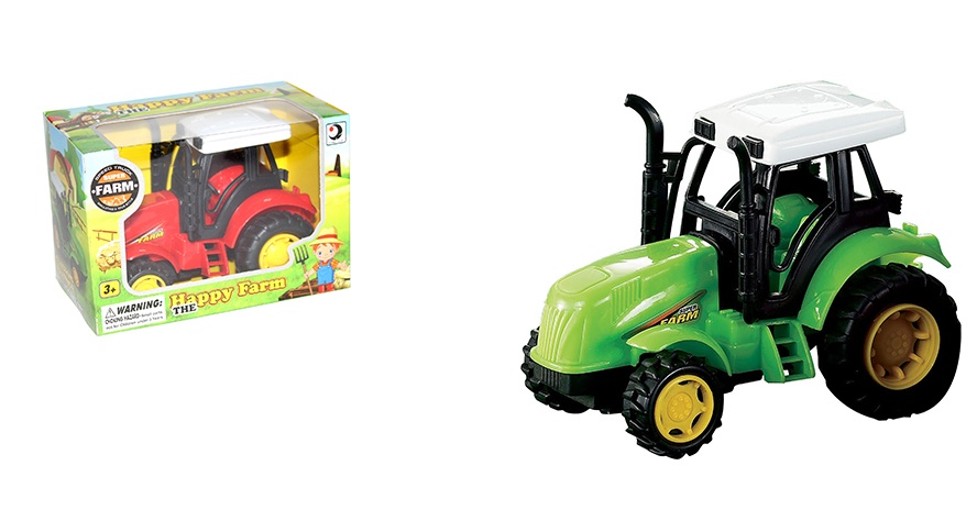 Traktor 2 Farben sortiert ca 14x10,5x7,5 cm