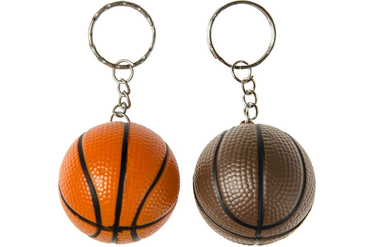 Basketball 2-fach sortiert - an Schlüsselanhänger - ca 4cm