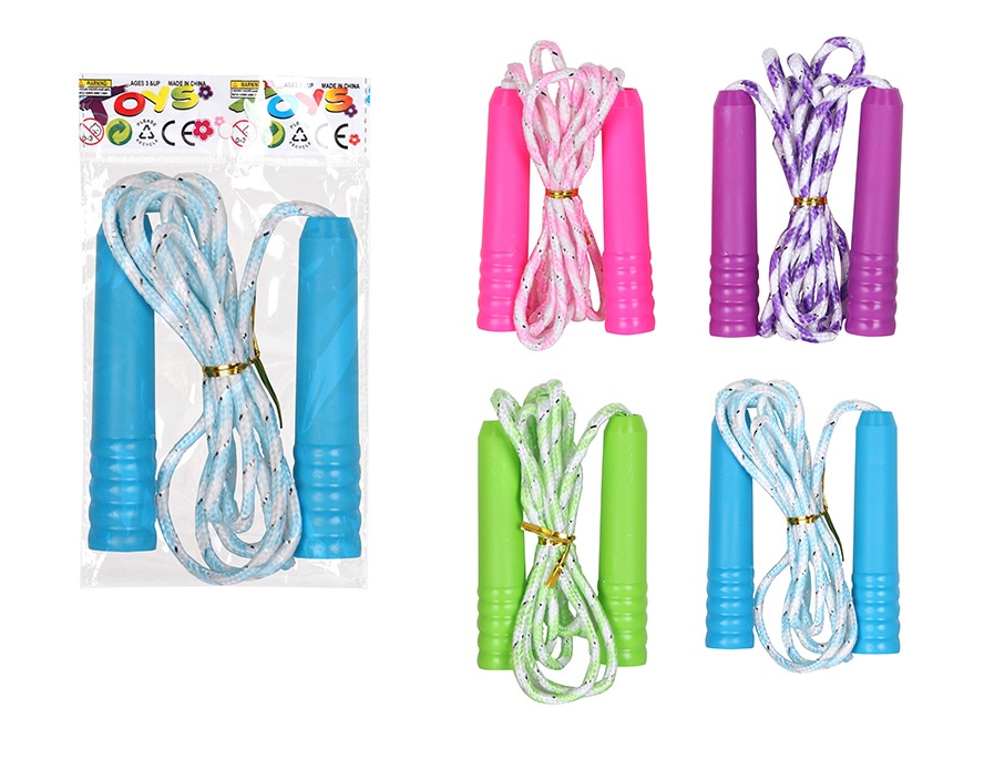 Springseil 4-Farben sortiert ca 212cm