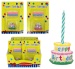 HAPPY BIRTHDAY Geburtstagskerzen Torten Set 2-fach sortiert