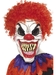 Clown Maske Latex mit Haar