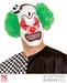 Maske Killer Clownmaske mit Haaren und Minihut