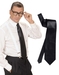Krawatte schwarz aus Satin