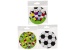 Notizblock Motiv Fussball  Ø ca 8 cm