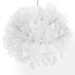 Deko-PomPom weiß ca 30 cm