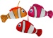 Clownfisch  3 Farben  sortiert ca 20 cm