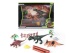 Dinoset mit Dinos und Zubehör - Box ca 32,5x27,5x5cm
