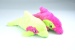 Delfin neonfarben 2-farbig sortiert ca 50cm