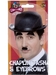 Chaplin Bart und Augenbrauen an Karte ca 19x10,5cm
