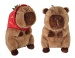 Capybara mit Erdbeerhut ca 27cm
