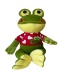 Frosch mit Kleidung ca 30/50 cm