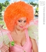 Perücke - Fairy - Fee neon orange