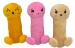Plüsch Penis mit Gesicht 3-fach sortiert ca 28 cm