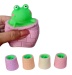 Frosch Quetschtier 4 Farben sortiert ca 6 cm