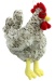 Huhn naturgetreu superflauschig - ca 35 cm