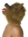Maske Wolf Werwolf mit Haar