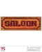 Schild Saloon Wanddeko ca 78 x 26 cm