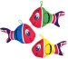 Fisch 3 Farben sortiert ca 17 cm
