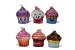Cupcake 6-Fach sortiert ca 23 cm