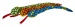 Schlange 3 Farben sortiert ca 55cm