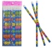 Bleistift lachendes Gesicht mit Radiergummi - ca 19cm