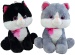 Katze 2-farbig sortiert ca 43 cm